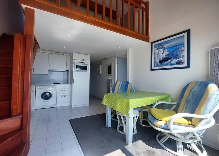 Savanna Ii Joli 3 Pieces Mezzanine Piscine Vue Rochelongue Cap D'agde Apartman *
