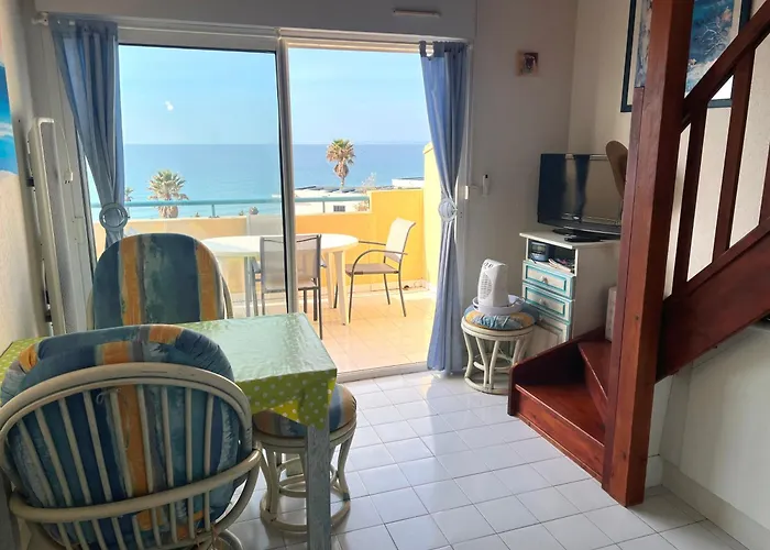 Savanna Ii Joli 3 Pieces Mezzanine Piscine Vue Rochelongue Cap D'agde Appartement *